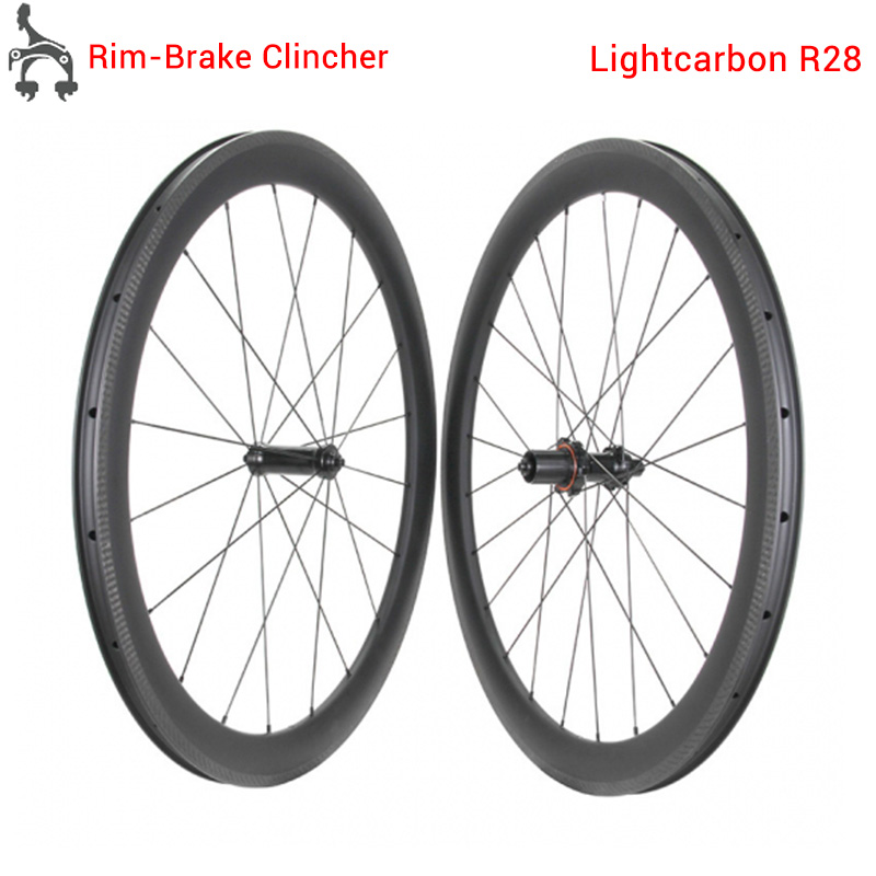 LightCarbon R28 Wirtschaftliches Carbon-Rad, Felgenbremse 700C, Rennrad-Carbonrad zu einem günstigen Preis