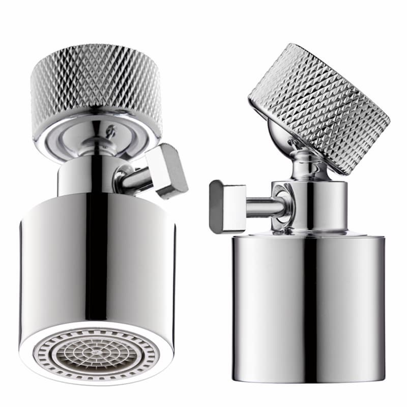 Durchflussrate einstellbarer Dual-Mode-Wasserhahnbelüfter, passend für Küchenarmaturen