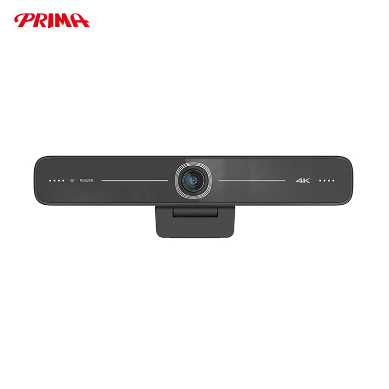 AI Ultra HD 4K Webcam 4K Ultra-High-Definition ePTZ Kamera Videokonferenzkamera Geräuschunterdrückung Funktioniert mit Microsoft Teams, Zoom, Skype, Stream Wide Field of View