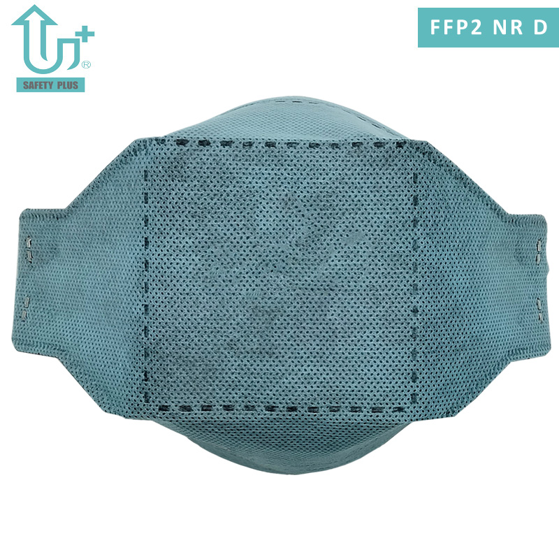 Ausgezeichnetes Formdesign, Vliesstoff, FFP2 Nr. D, Filterbewertung, faltbare Gesichtsmaske, schützende Atemschutz-Gesichtsmaske