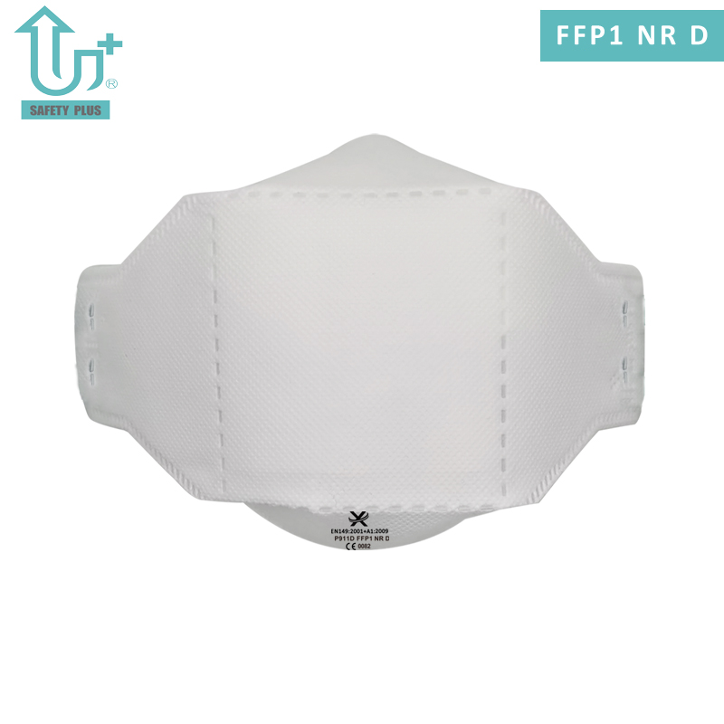 Hochwertige, fabrikneue, 5-lagige, nicht gewebte FFP2 Nrd-Atemschutzmaske mit Filterqualität für Erwachsene mit glattem Haar