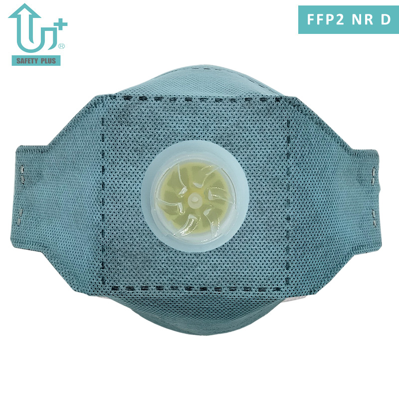 PU-Nasenpads FFP2 Nrd-Filterqualität, faltbar, Anti-Partikel für Erwachsene, mit Aktivkohle-Atemschutzmaske