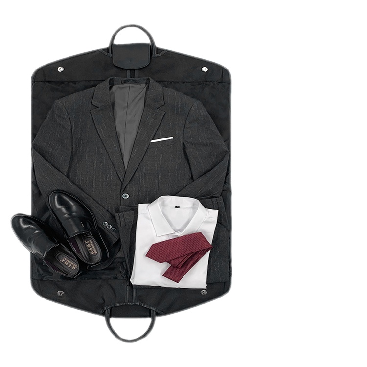 Maßgeschneiderte, recycelbare Oxford-Umweltschutz-Luxusbekleidungs-Reisetasche aus Leder, faltbar