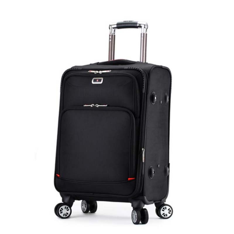 ARLOGOO Soft Case Erweiterbarer Spinner-Koffer Stoff-Gepäckset