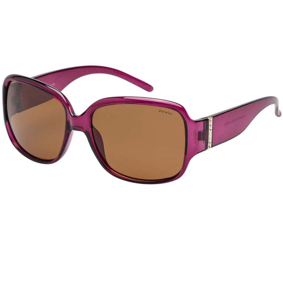 Moderne Sonnenbrille im ovalen Design 50136