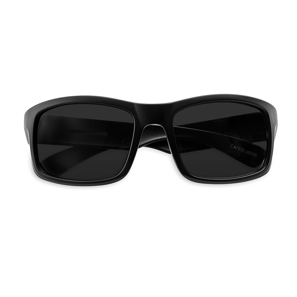 Moderne, stark gebogene Sonnenbrille 50146