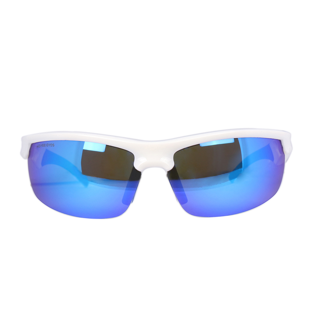 Sportliche, leichte Outdoor-Sonnenbrille mit halbem Rand 70032