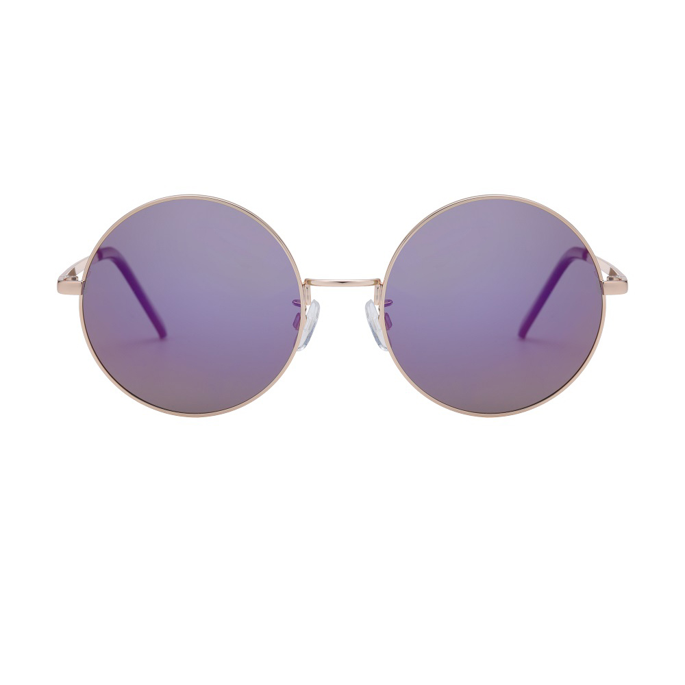 Klassische runde Vintage-Sonnenbrille 21381