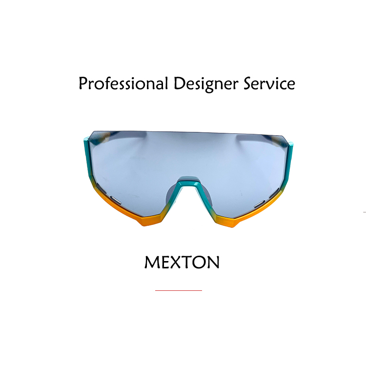 MST Sport-Sonnenbrille OEM individuelles Logo bunte Beschichtung Linse photochrome Outdoor-Sportbrille Radfahren Sonnenbrille