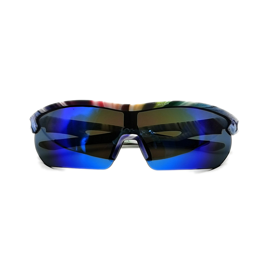 2023 Neue Herren-Sportsonnenbrille mit großem Rahmen, übergroß, individuell, für Radfahren, OEM, UV400-Linse, langlebige Brillen