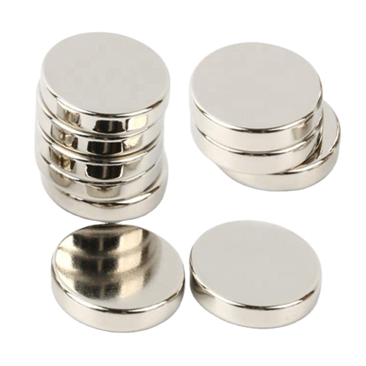 Kundenspezifischer runder N52 starker Magnet, Durchmesser 25 mm, Scheiben-Neodym-Magnet