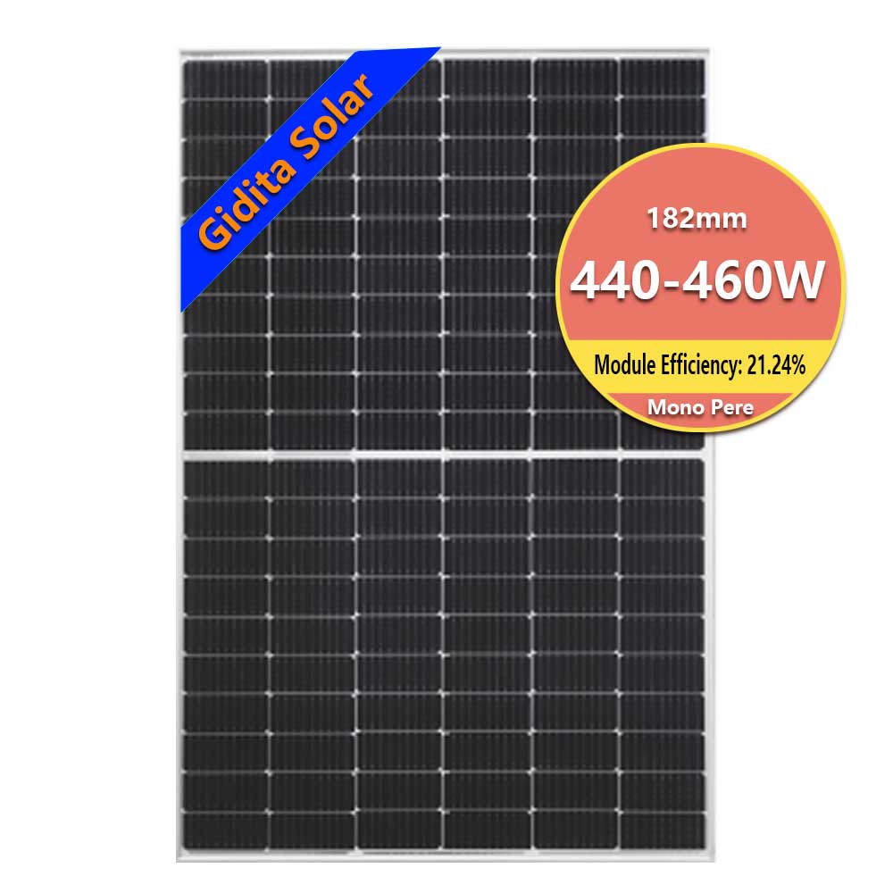 Solarpanel mit ausgezeichnetem Wirkungsgrad, monokristallines Solarpanel IP68, 440 W, 450 W, 460 W Solarpanel