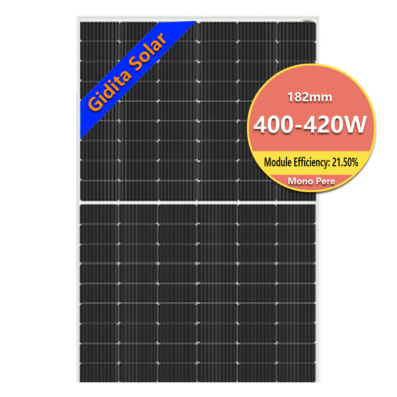 Halbzellen-PV-Modul, monokristallines Solarpanel 400 W, 410 W, 420 W
