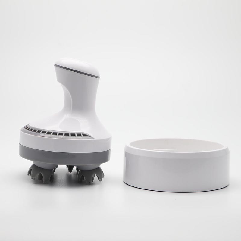 Günstigstes kabelloses Mini-Shiatsu-3D-Stereo-Gehirn-Kopfhaut-Kopfmassagegerät und Massagekamm oder tragbares Körpermassagegerät